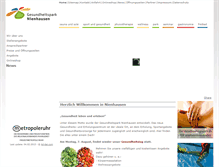 Tablet Screenshot of nienhausen.de